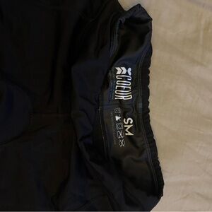 Coeur Women's Black Athletic Tri Shorts